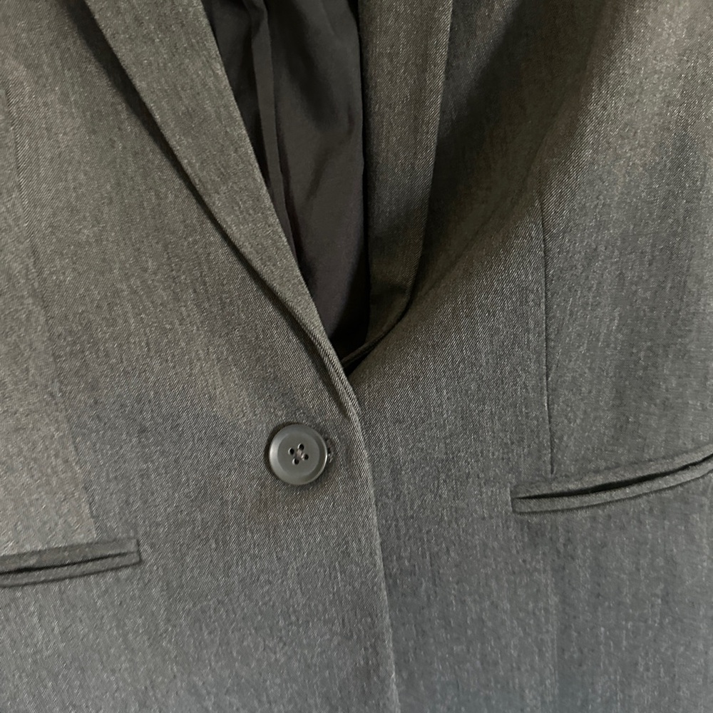 Express Grey Suit Blazer - Picture 5 of 10